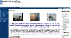 Desktop Screenshot of daytonacondorentals.net